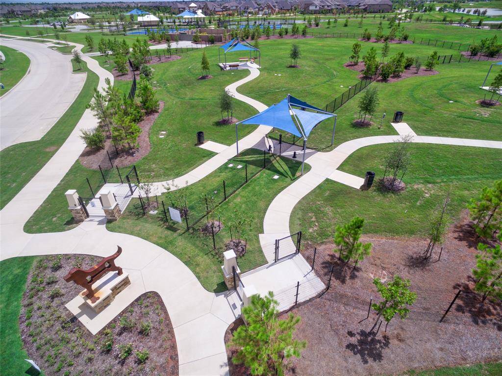 This is one of two dog parks Bridgeland has to offer. There is a place for Fido to come and meet new friends.