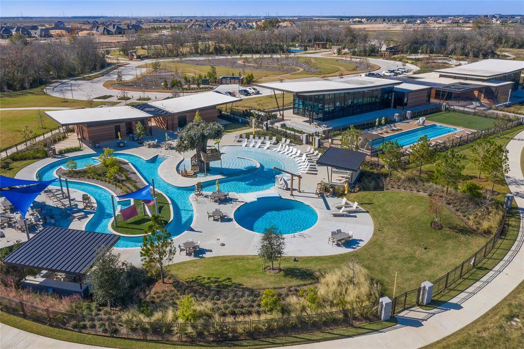 Dragonfly Park has a lazy river, lap pool, tennis courts, basketball courts, workout facility, park and much more!
