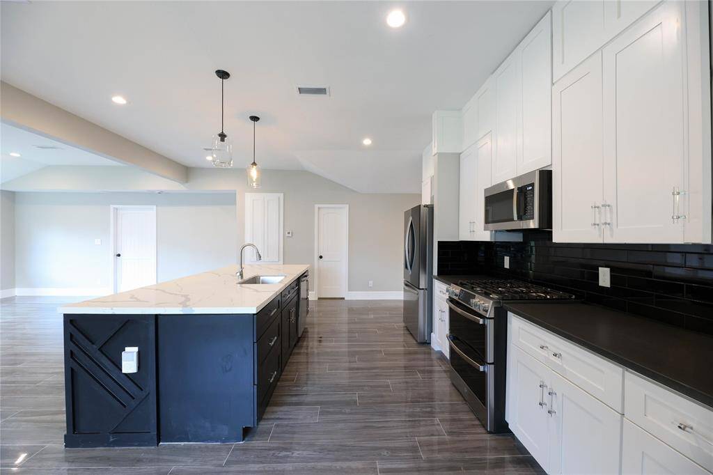 Side view of Kitchen