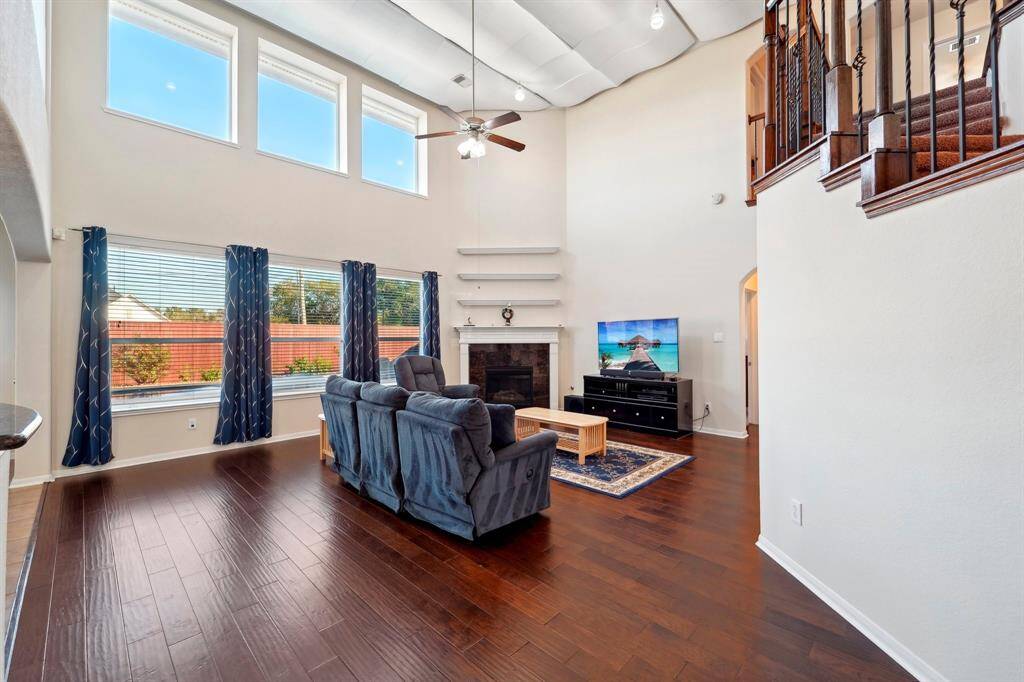 The Family Room has terrific views of the pool and spa.