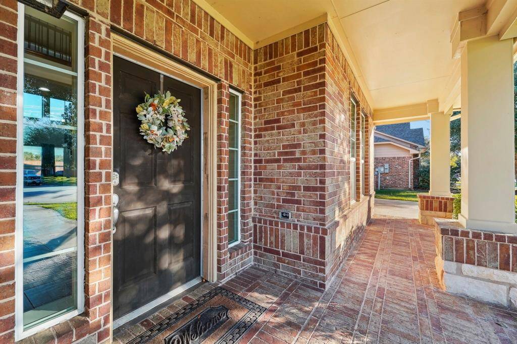The front porch is perfect for morning coffee or your favorite beverage.
