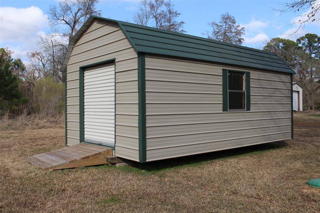 Storage Shed with electric