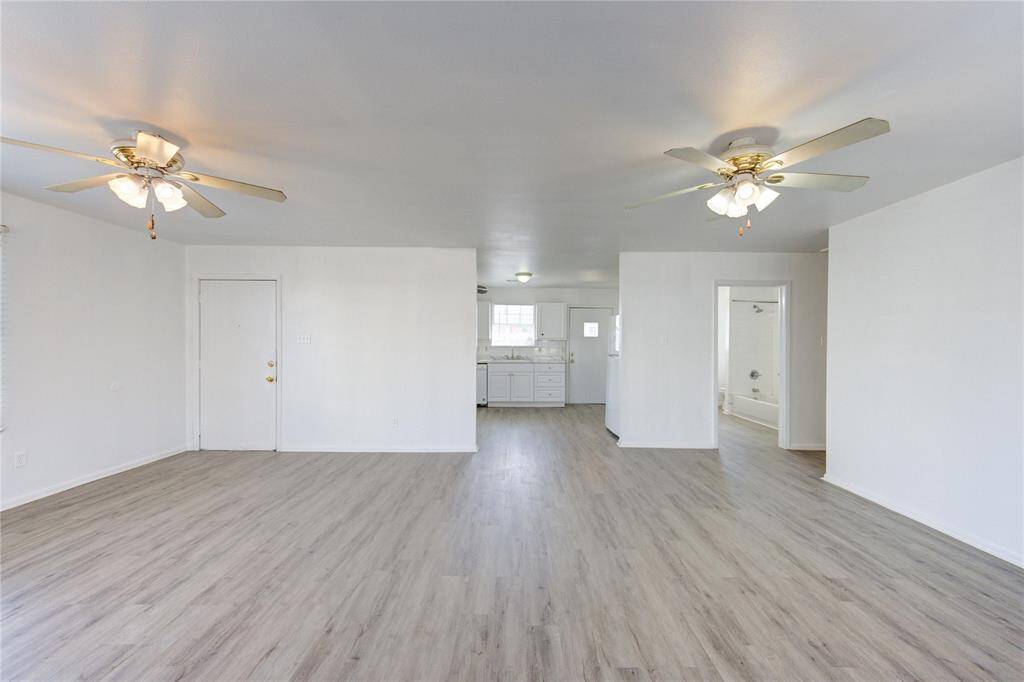 Living and dining space