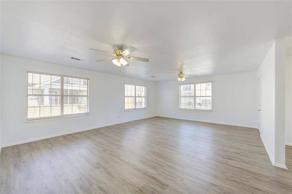 Living and dining space
