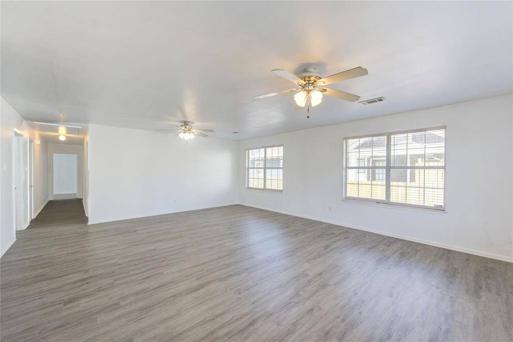 Living and dining space
