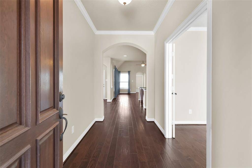 Entryway welcomes you to your new home!