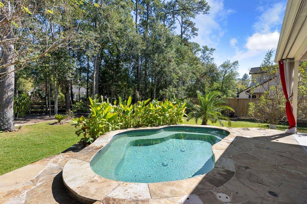 The pool is equipped with a heater that was replaced in 2021, allowing you to enjoy a refreshing swim year-round.