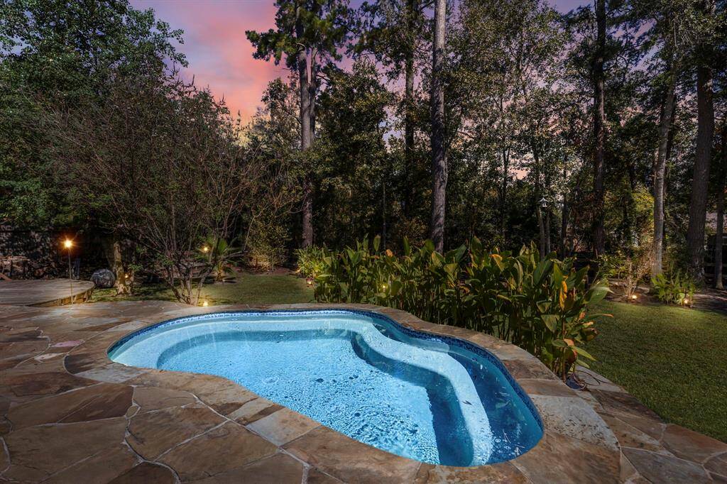 Discover your private backyard oasis on nearly half an acre, ideally situated in a prime location!