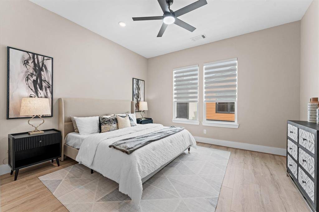 Primary bedroom on 3rd floor
