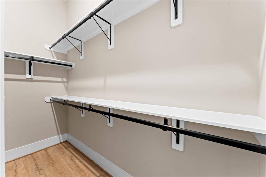 Large primary closet