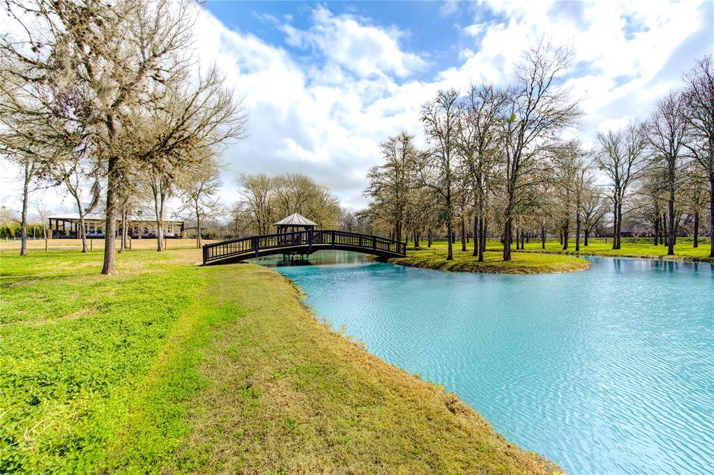 Pond is stocked with catfish & bass.