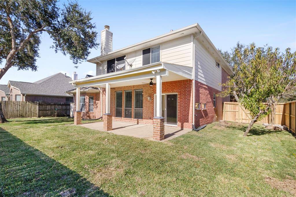 Spacious patio