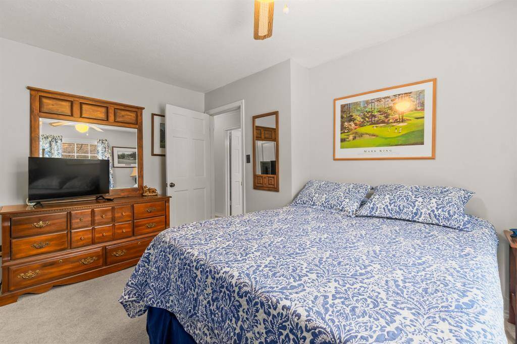 Third bedroom with cedar lined closet.
