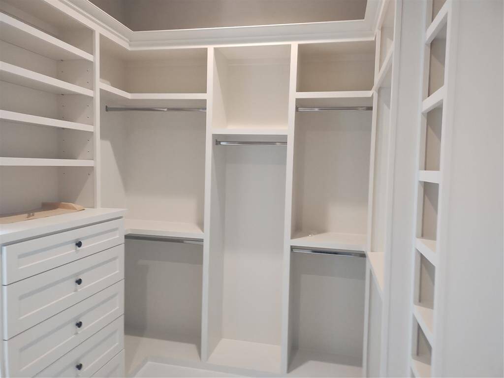 Walk in Closet on Master Bedroom