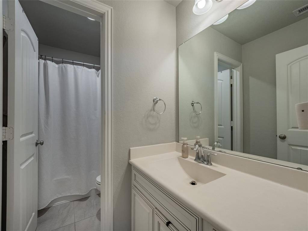 3rd bathroom is upstairs and is shared  with bedrooms3 & 4