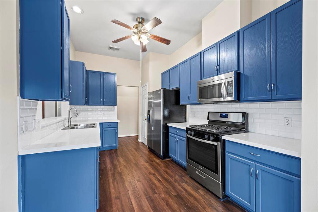 Kitchen with pantry