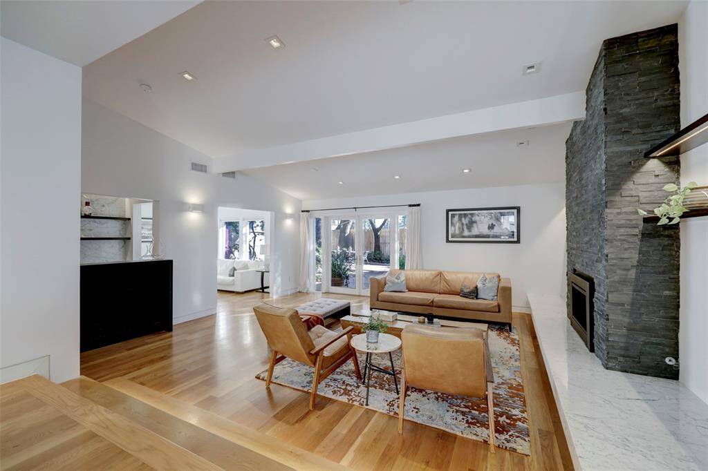 The Family Room's open layout with Wet Bar is set up perfectly for entertaining.