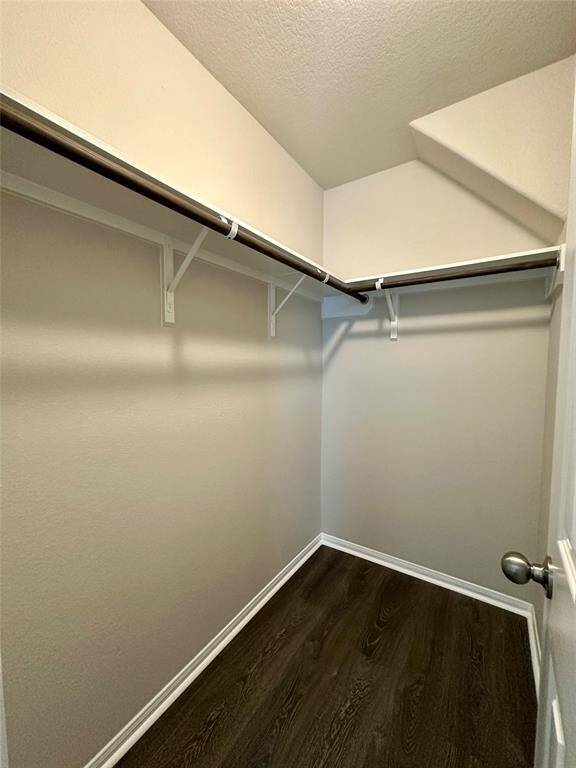 Bedroom #3 walk-in closet.