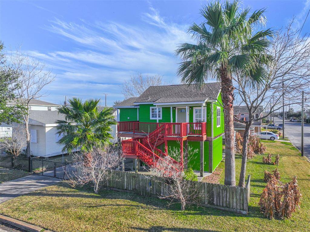 Raised cottage on nice corner lot.