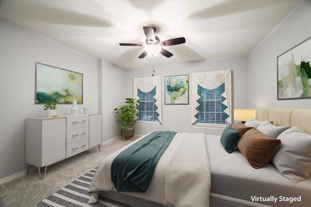 One of four nice size upstairs bedrooms.