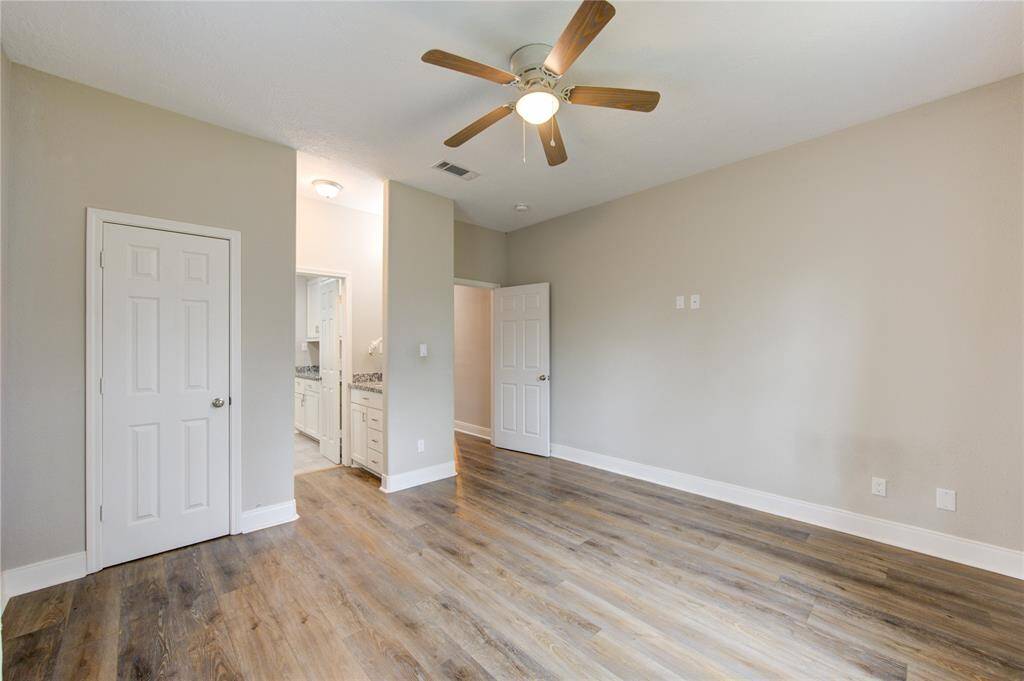 Bedroom number 3, located upstairs, is a bright and inviting space, filled with great natural light streaming through the windows that enhance its airy feel.