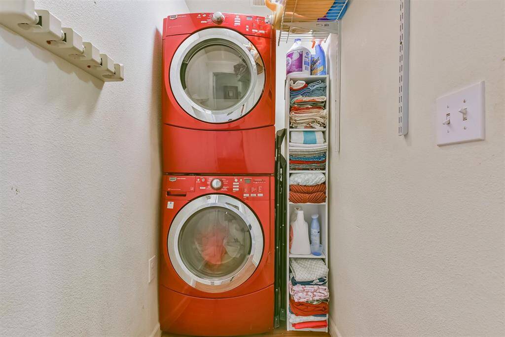 Laundry Room with washer/dryer included.