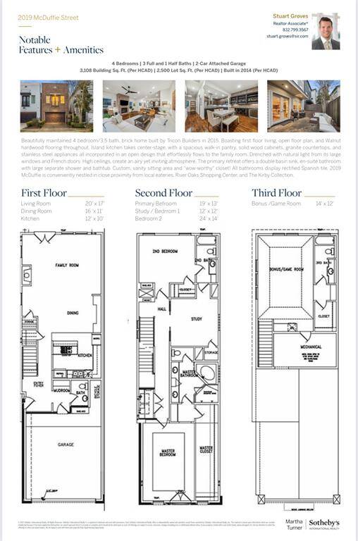 Layout and Measurements of 2019 McDuffie Street