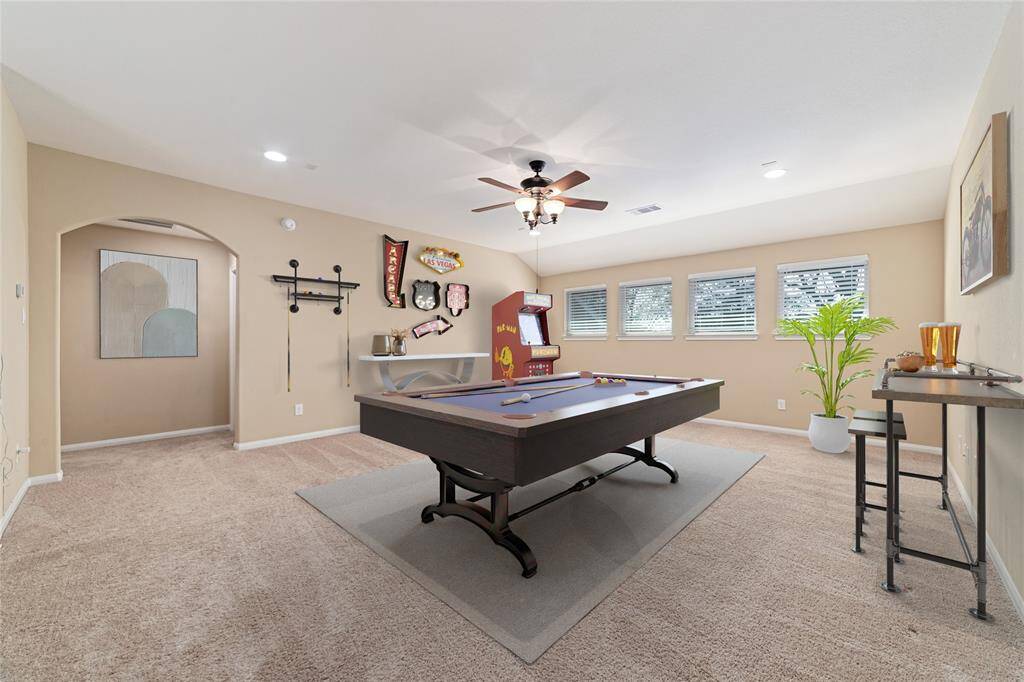 Enormous spacious Game Room on the second floor