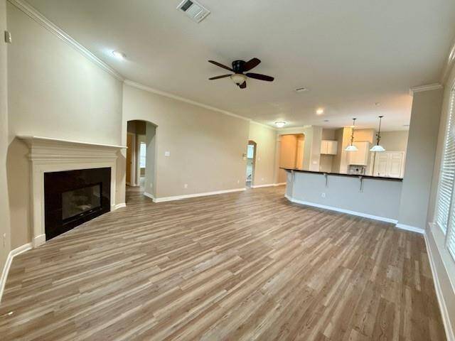 Family room opens up to Kitchen (multiple views)