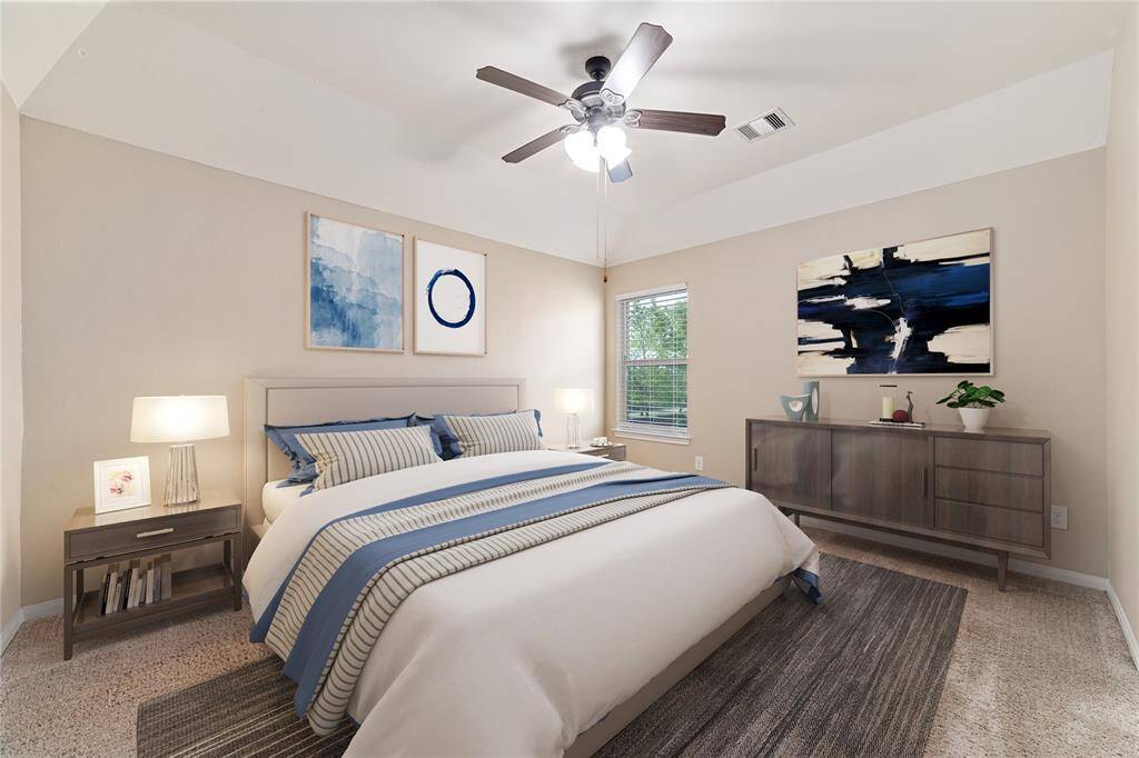 ** VIRTUAL STAGING ** Fourth bedroom upstairs