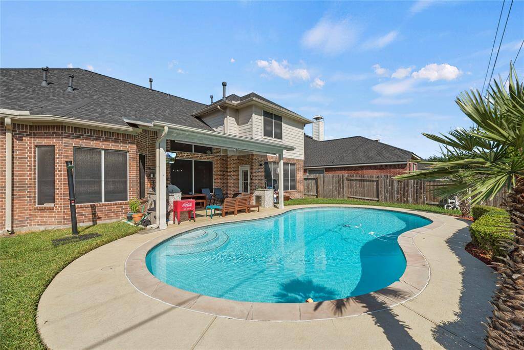 Relax in the outdoor pool!