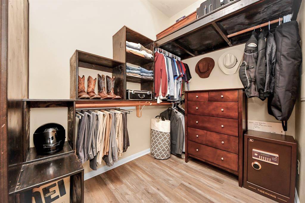 Huge his/her closet