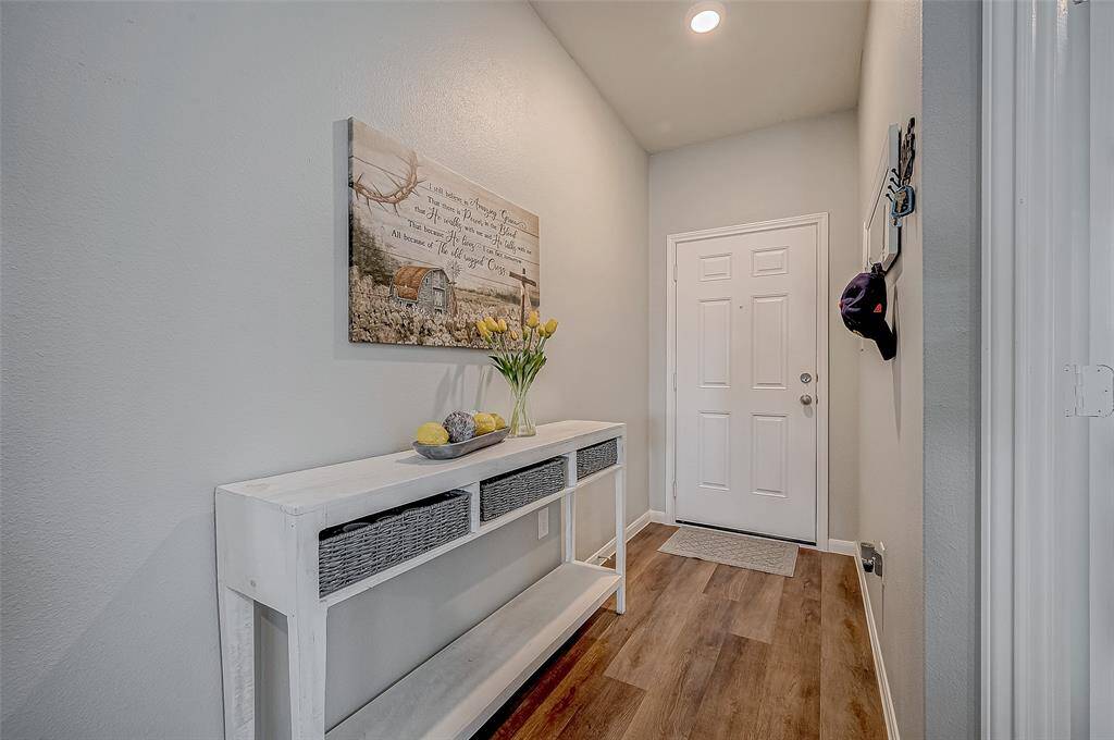 A nice bright entrance.