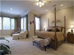 Master suite with sitting room