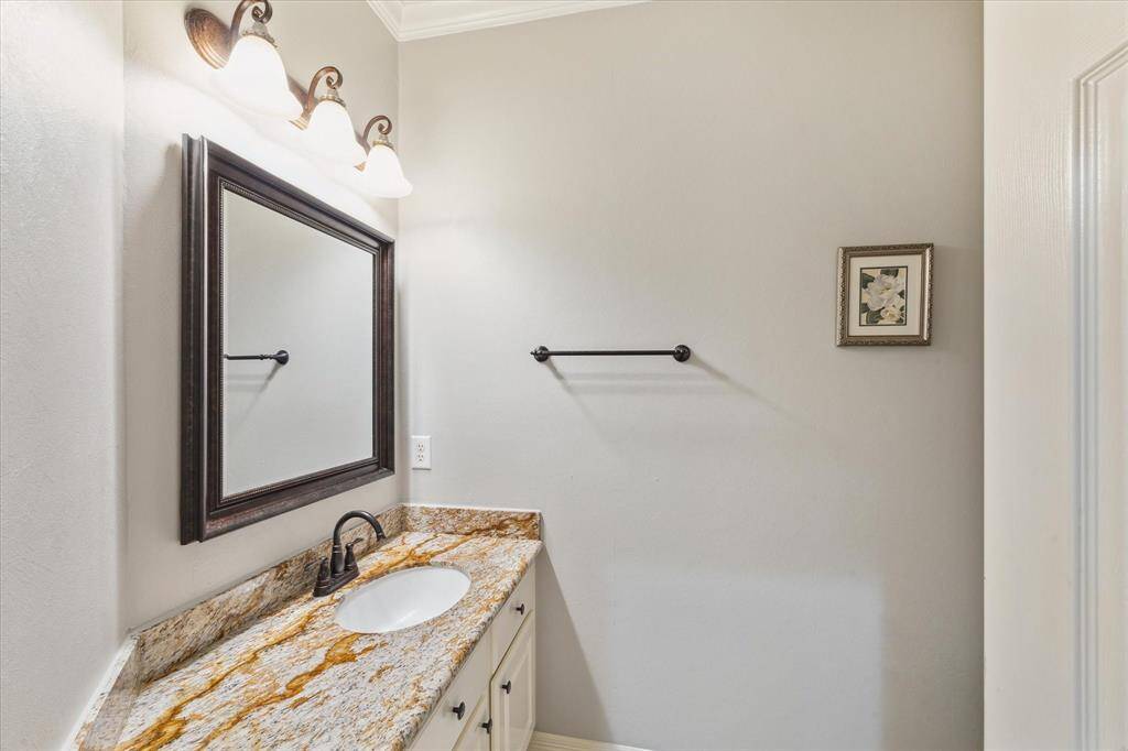 Half bath downstairs