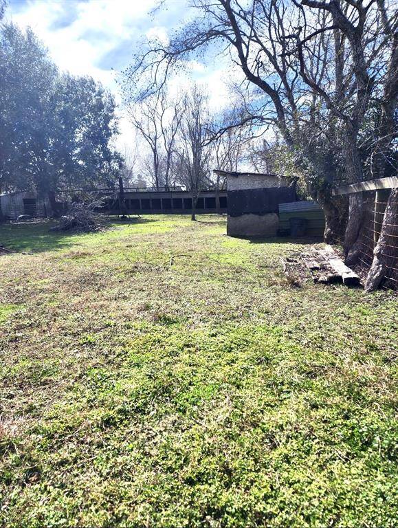 back of property
