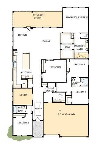 The success of a floor plan is the way you can move through it…You’ll be amazed at how well this home lives…We call it traffic patterns.