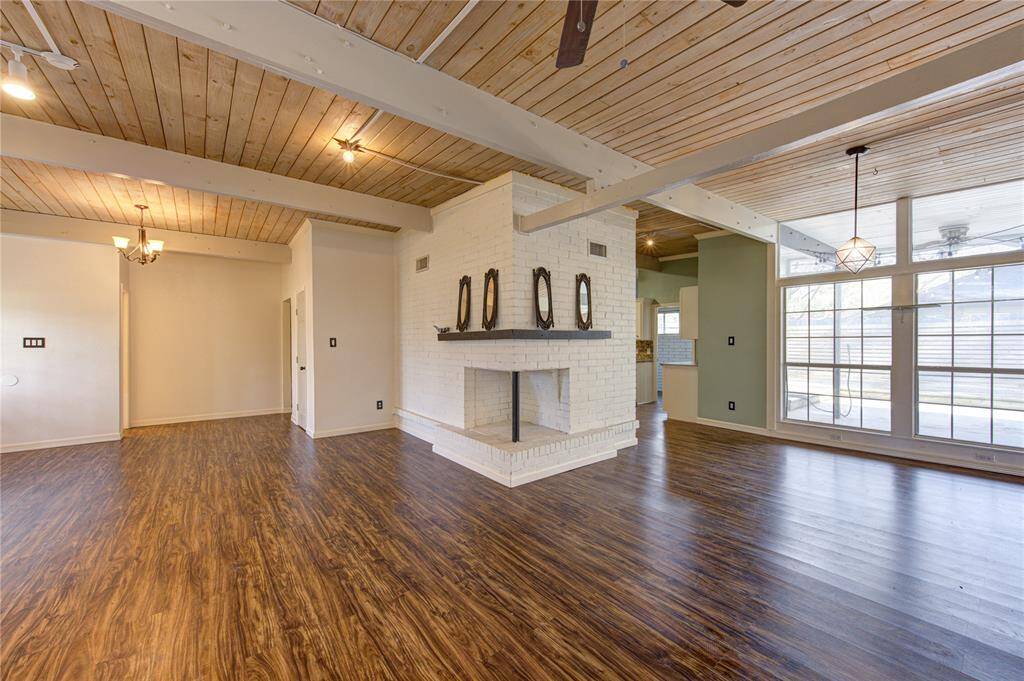Wood Burning Fireplace