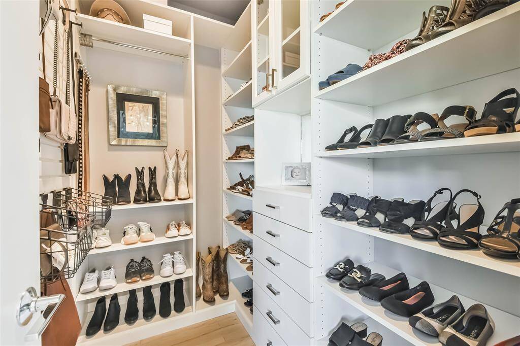 Primary bedroom walk-in closet #2