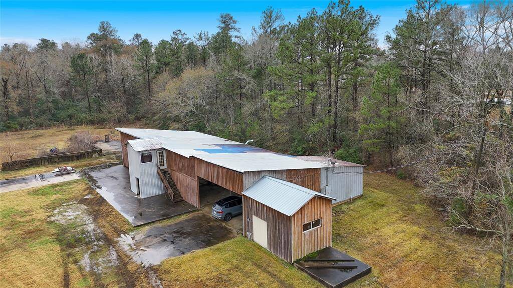 The Sawmill has a metal roof and the back area is metal from Minute Maid Park.  With the office space/ storage space in this large building, there are so many options for use.