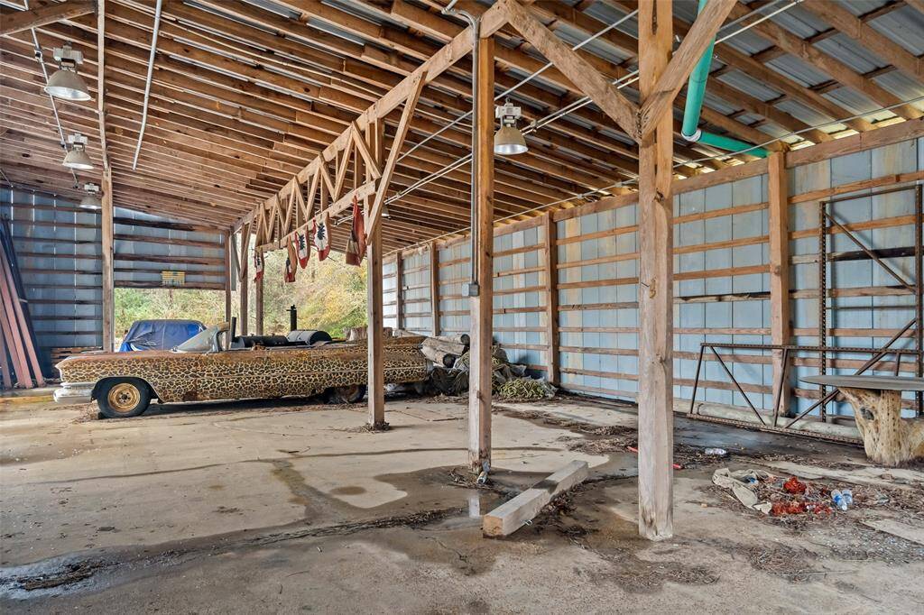 The inside of the Sawmill.