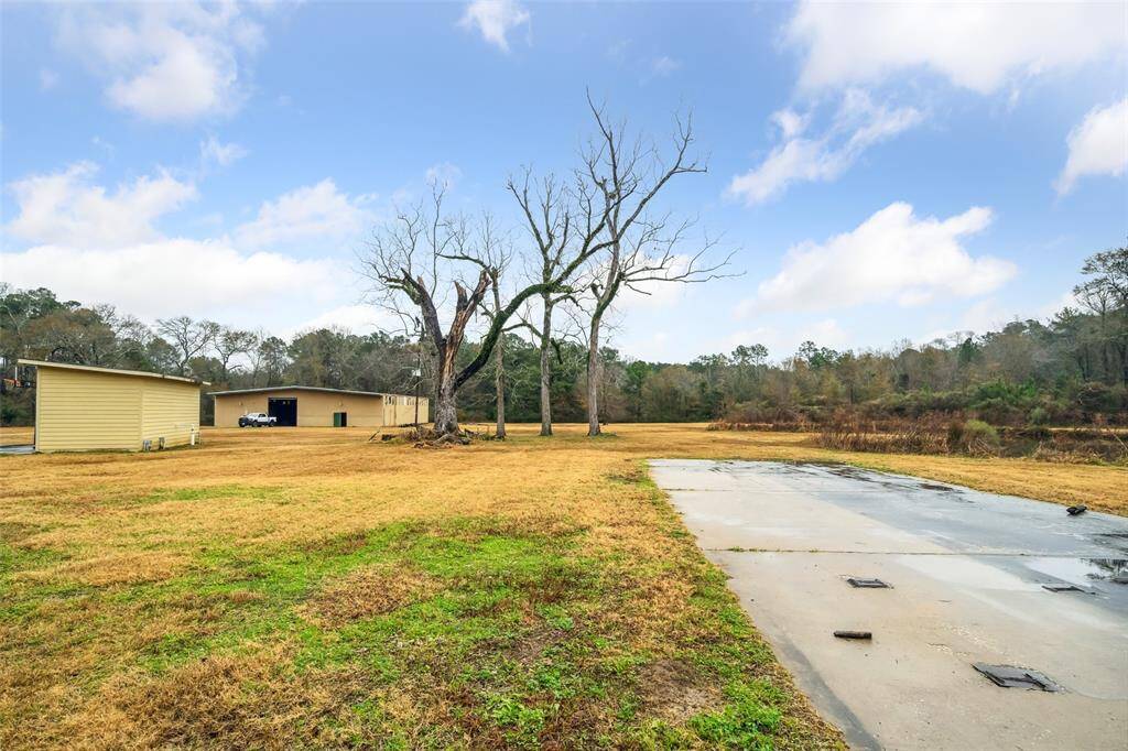 Additional slab areas on the property.