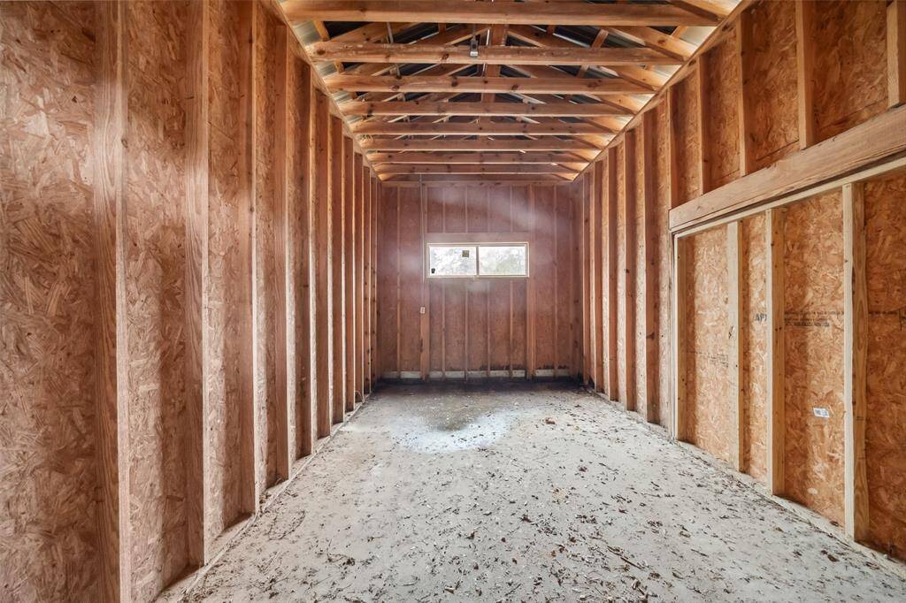 This room is large enough to be finished out for custom needs..