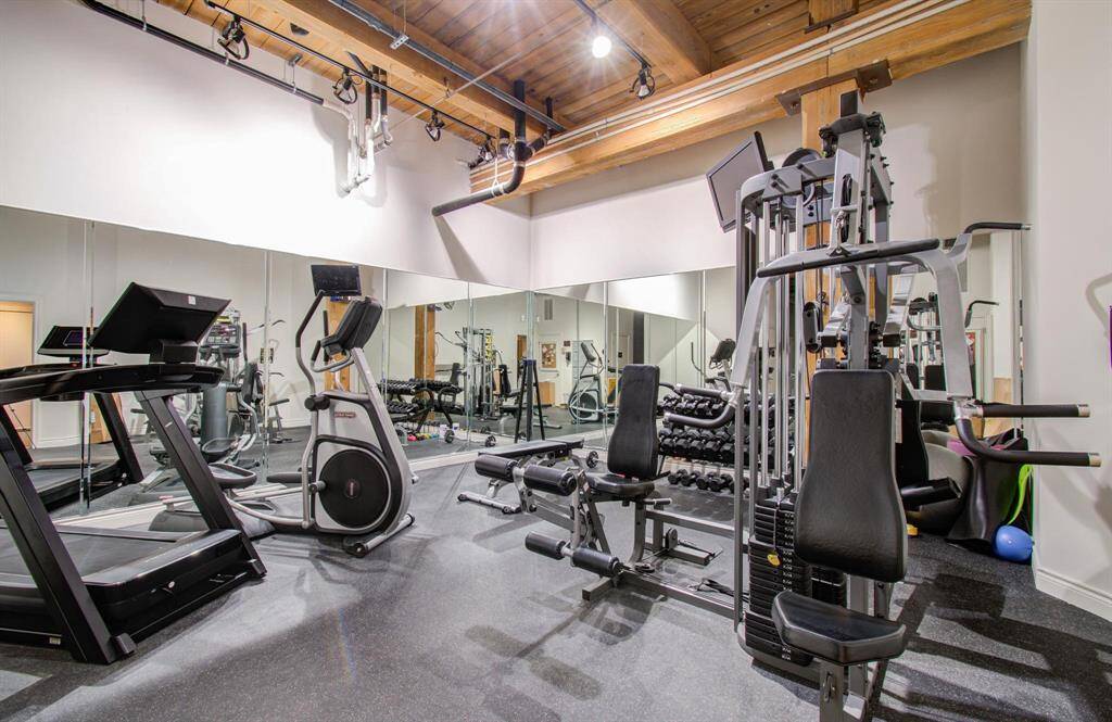 Fitness center on site