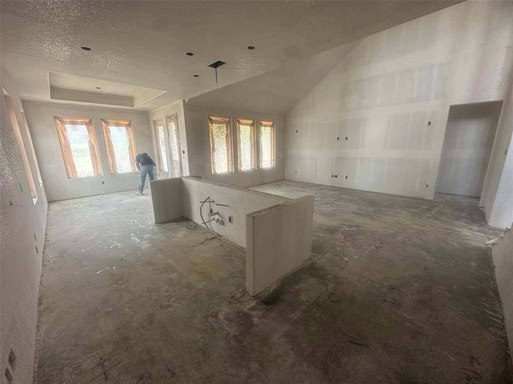 Actual progress of your home.