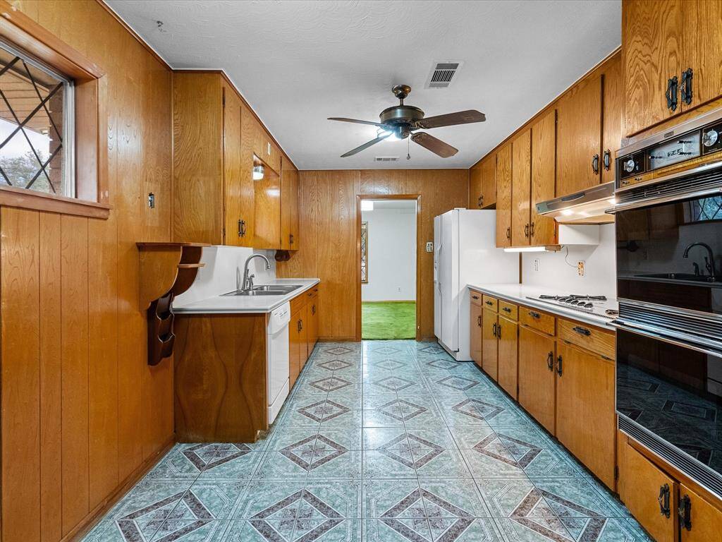 The vintage feel of the kitchen is the best place for making memories in the all-time favorite gathering area of a home. As seen in the entire home, the kitchen has been very well maintained and cared for.