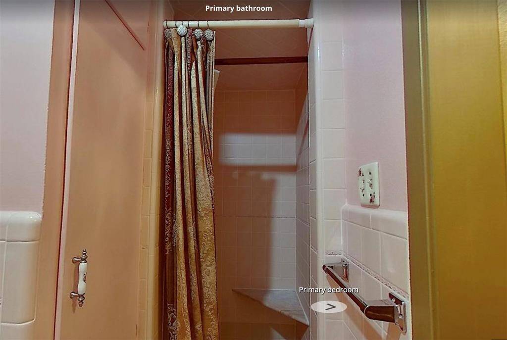 Standing tiled shower in primary bath. Please see 3D tour link in the listing to get optimum feel for this part of the home.
