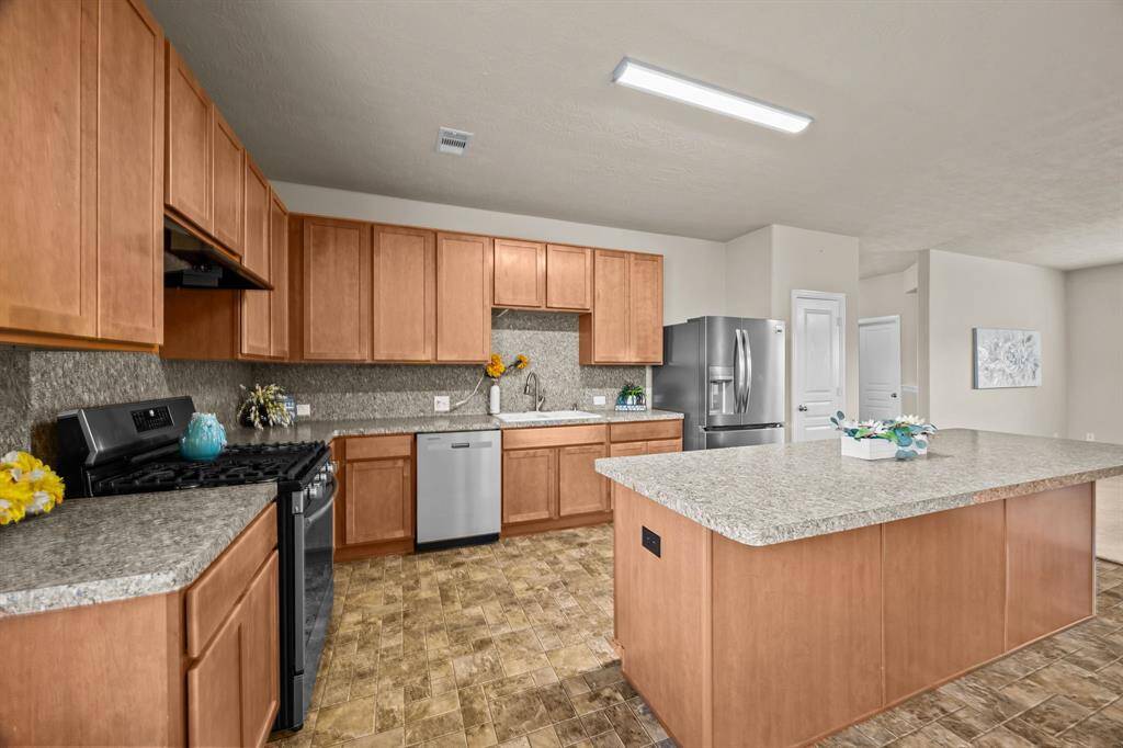 Chef's dream kitchen with expansive countertops for all your culinary creations.