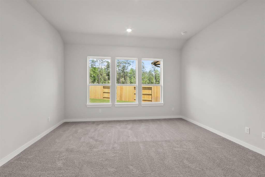 Extended main bedroom