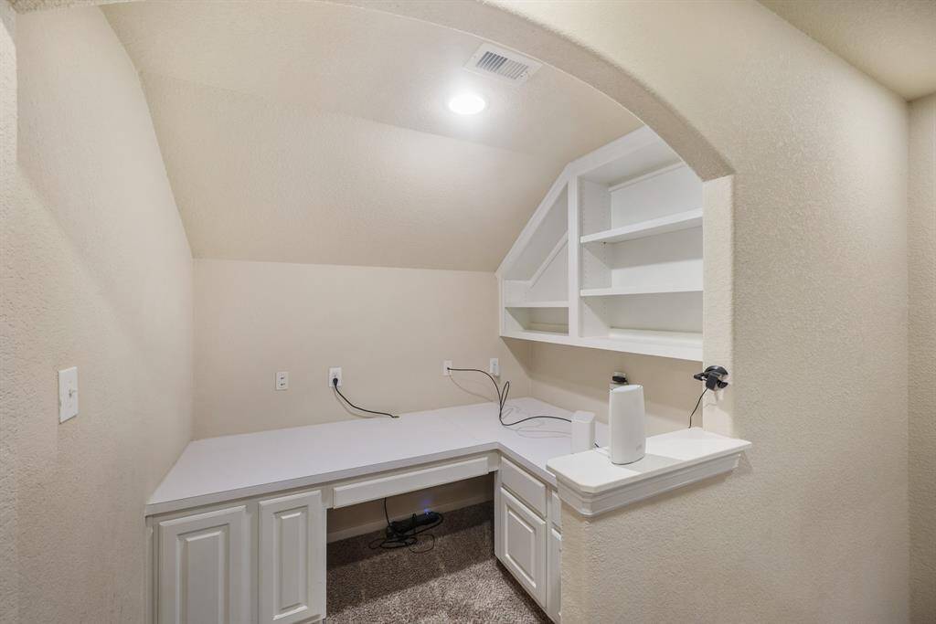 The floor also features a convenient study nook, game room, and media room, making it an ideal space for both entertainment and productivity.